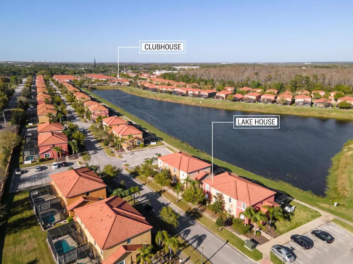 4Br Townhome With Lake View - Bl481 Kissimmee Eksteriør bilde